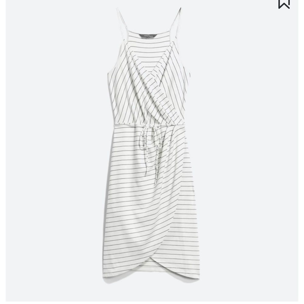 Faux wrap knit dress from Stitch fix -
